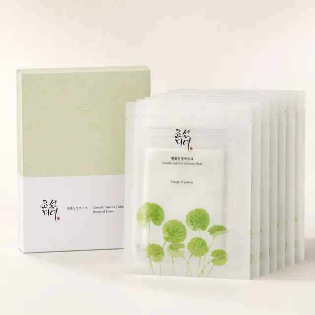 Centella Asiatica Calming Mask Pack (10 sheets)