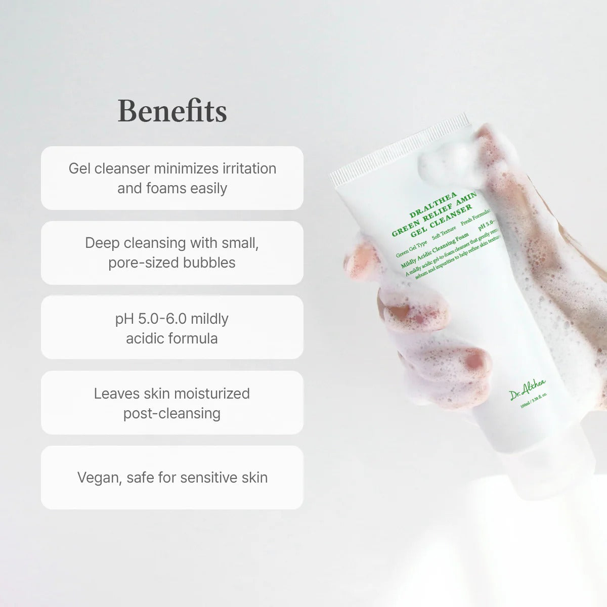 Green Relief Amino Gel Cleanser 100ml