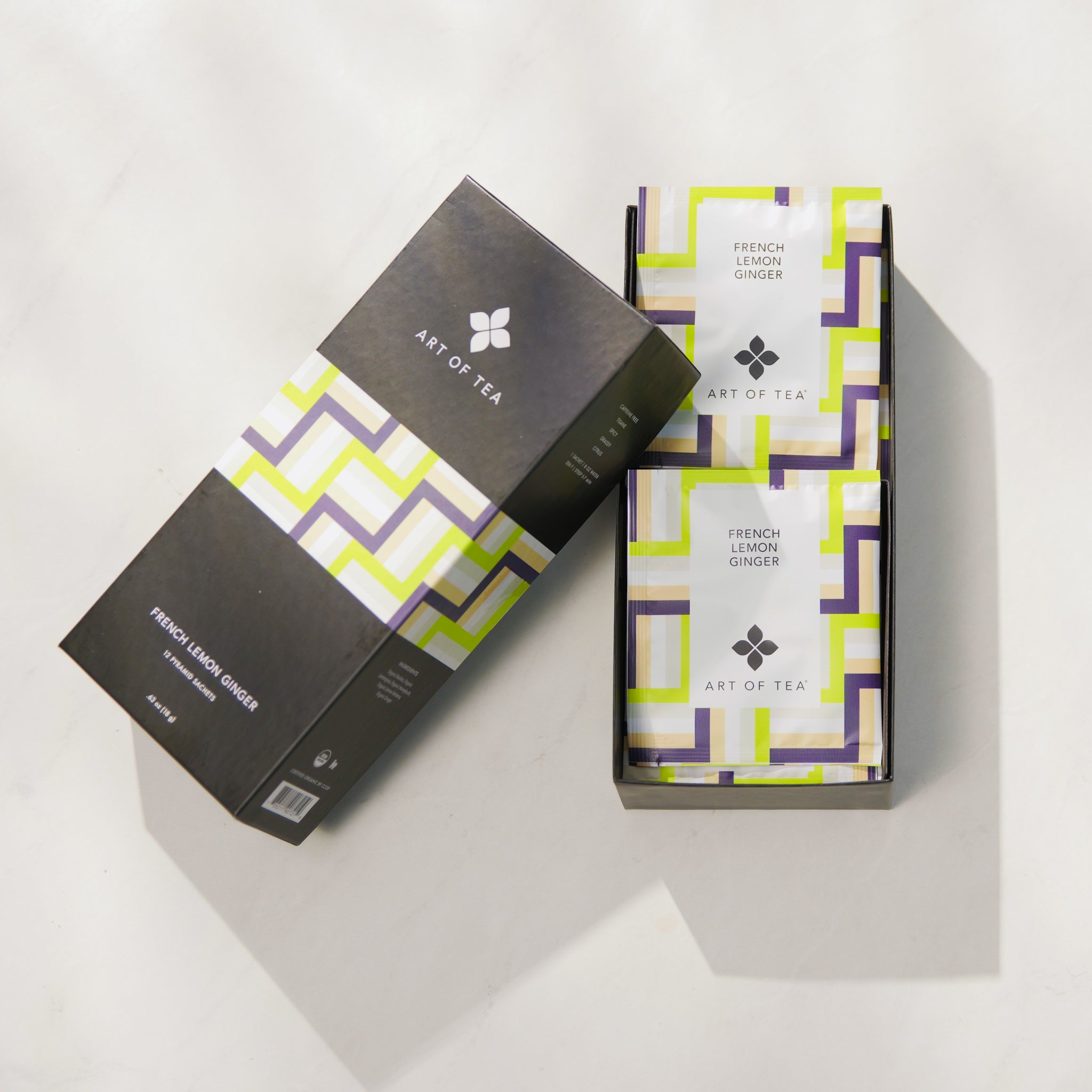 French Lemon Ginger Eco Teabag Sachets