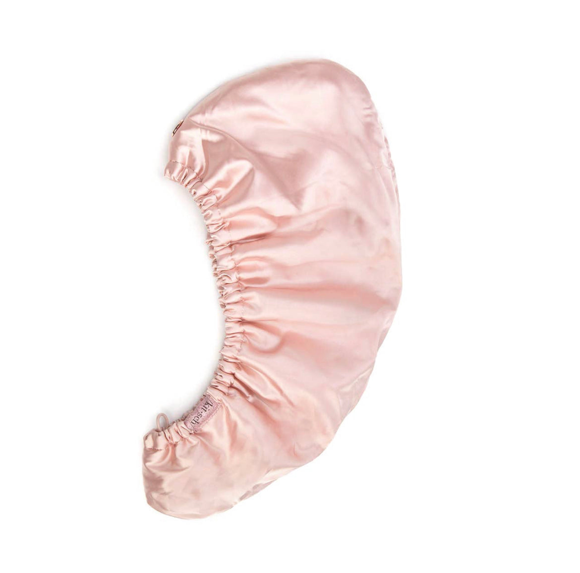 Satin Wrapped Microfiber Hair Towel