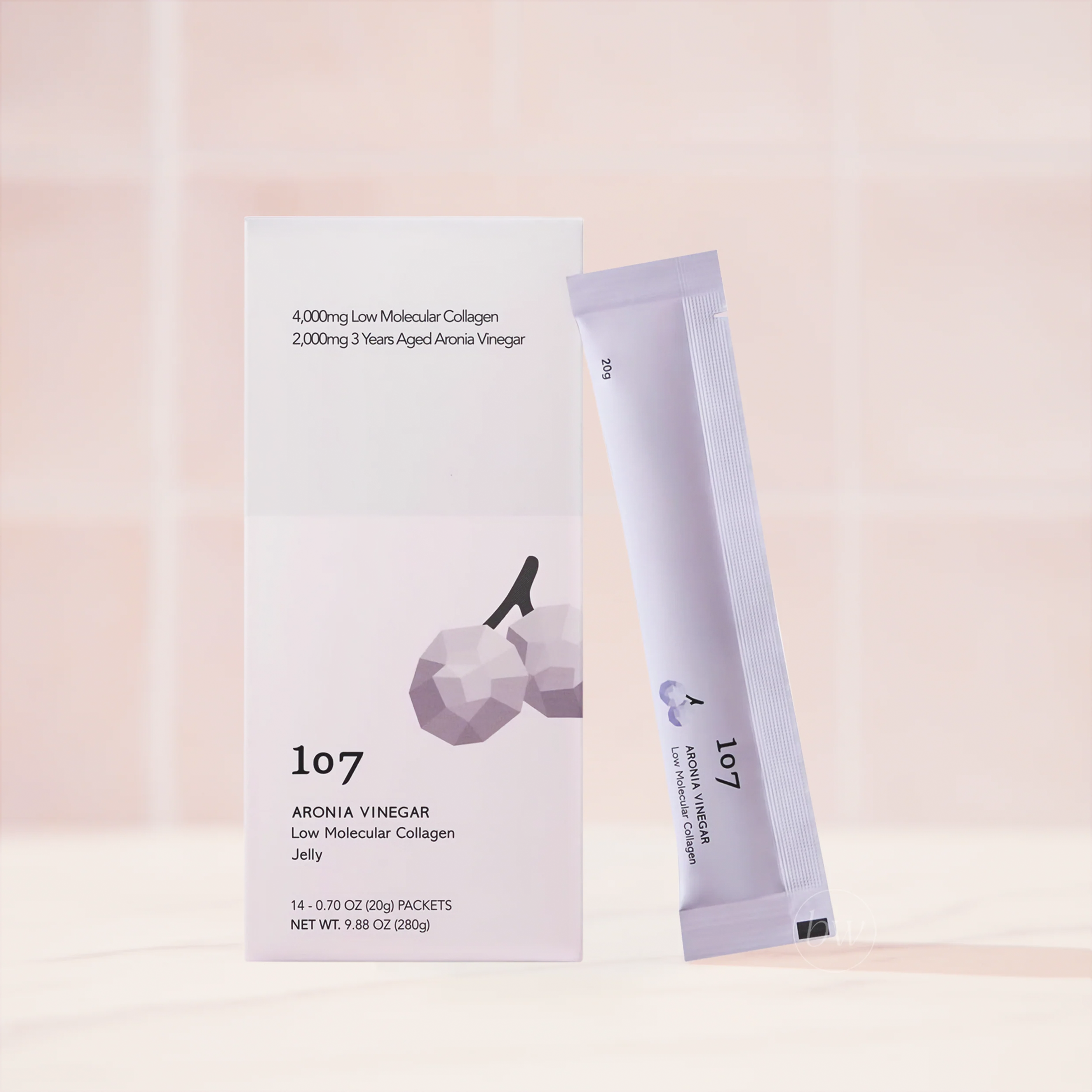 ARONIA VINEGAR Low Molecular Collagen Jelly