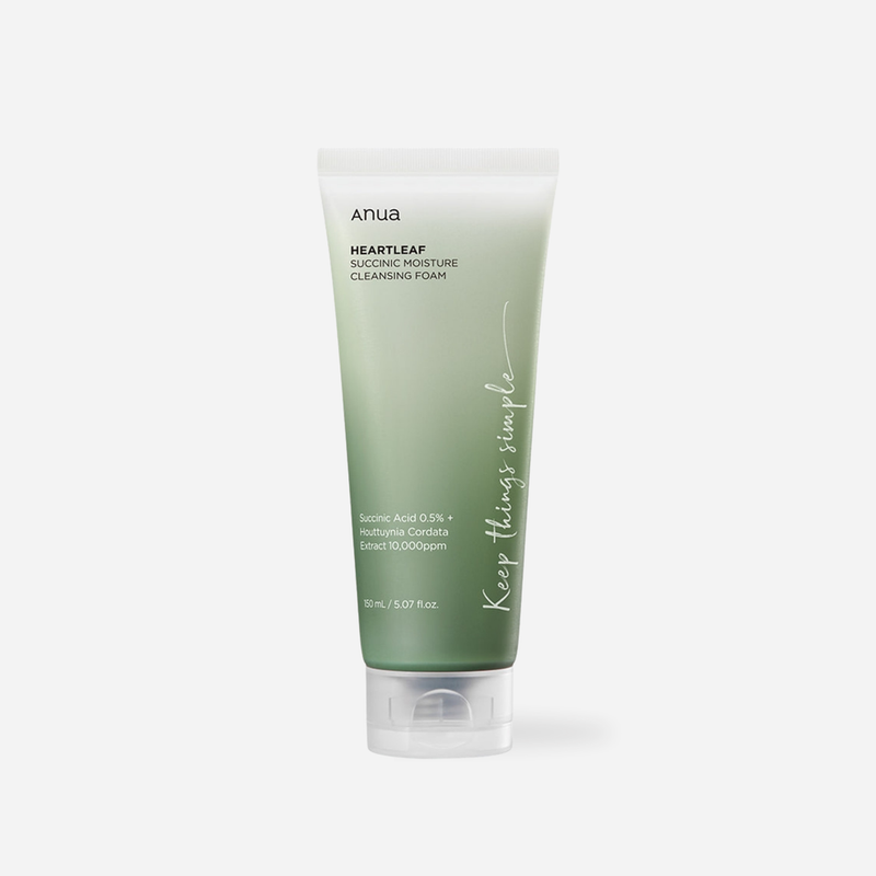 Heartleaf Succinic Moisture Cleansing Foam