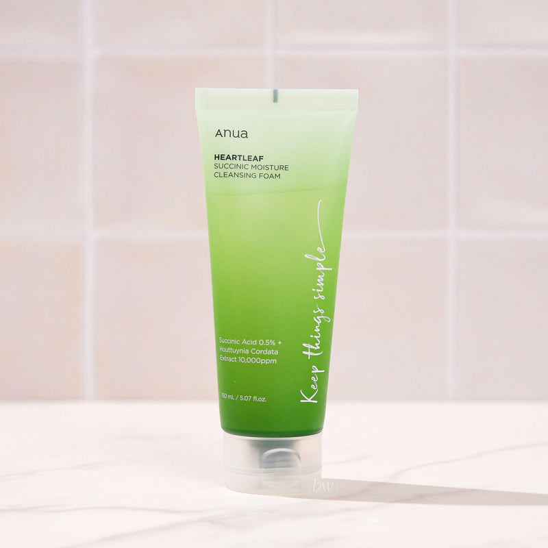 Heartleaf Succinic Moisture Cleansing Foam