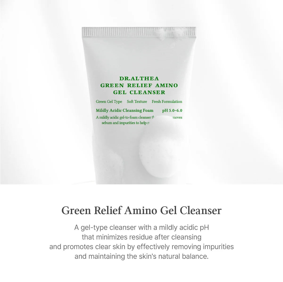 Green Relief Amino Gel Cleanser 100ml