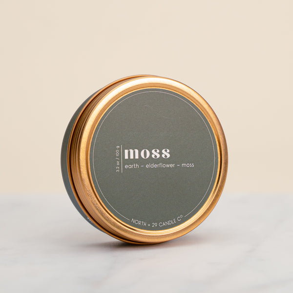 Moss Travel Candle
