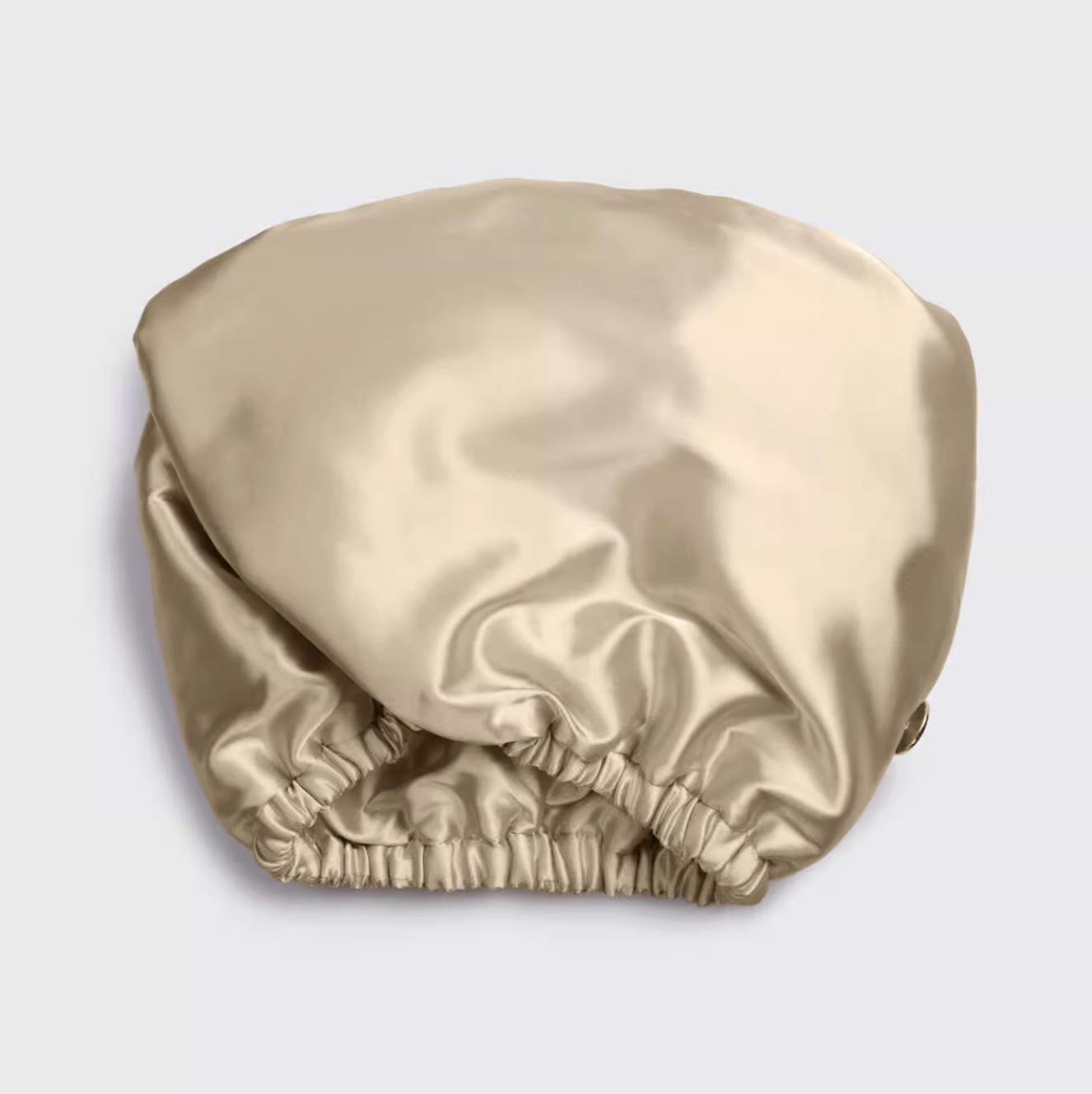 Satin Wrapped Microfiber Hair Towel