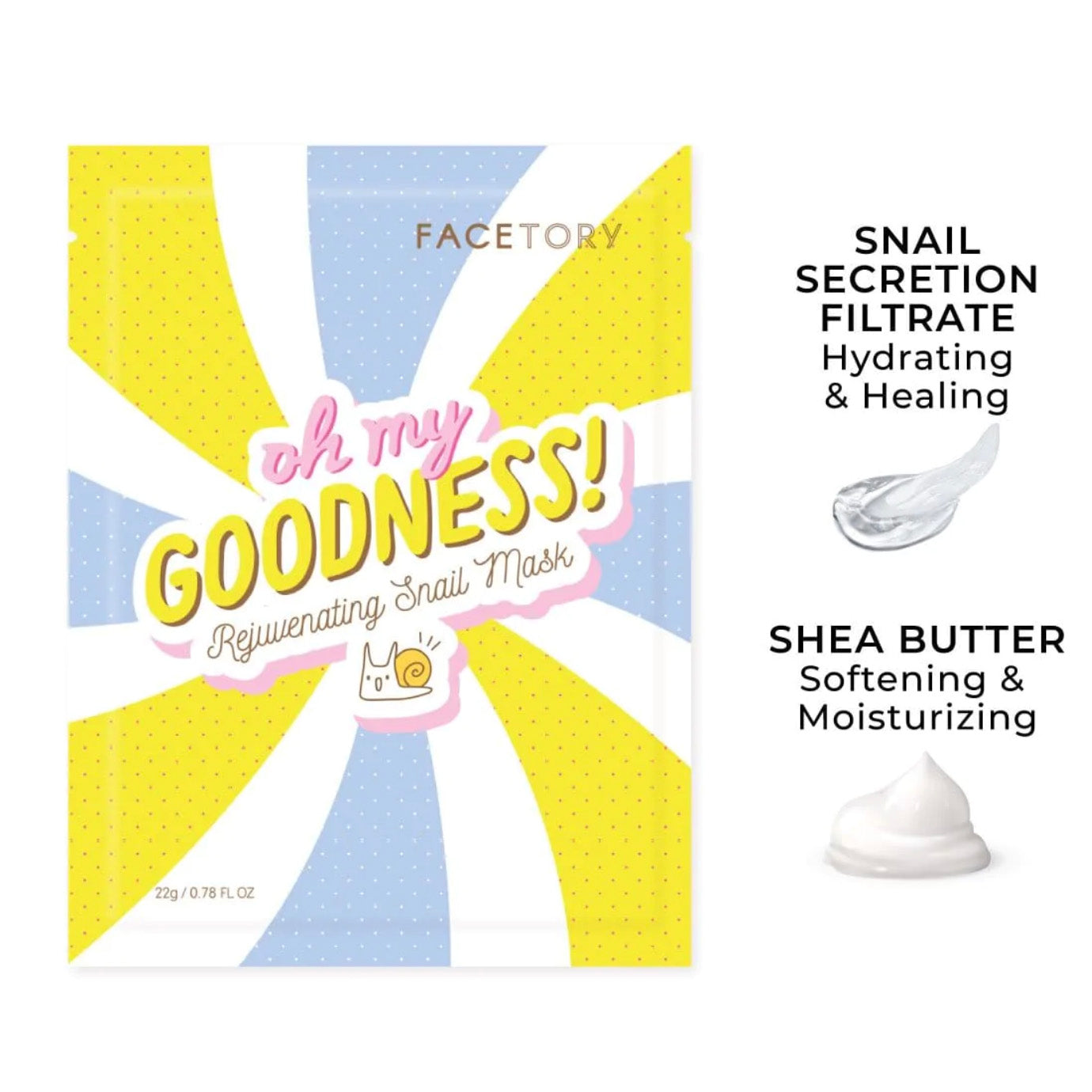 Oh My Goodness! Rejuvenating Snail Mask Beauty Within